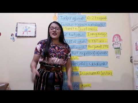 K'iche' Class No. 3 "10 common questions in the K'iche' language"