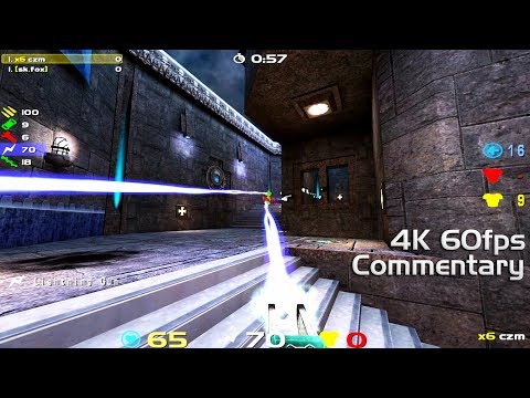 CZM vs Fox - ESWC 2005 Semi Final (w.Commentary) - Quake3 Duel Tournament 4k 60fps
