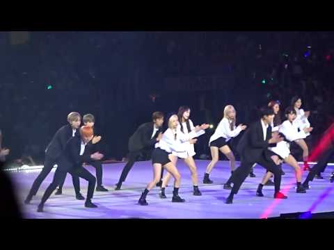 KCON LA 2017-Cosmic Girls(WJSN) SF9 Special Stage(BTS-I Need U, Super Junior-Sorry Sorry