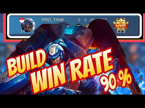 BUILD JOHNSON WIN RATE 90%,,COBAIN DULU BARU BISA BICARA ,mlbb ,proplayer ,johnson-tank