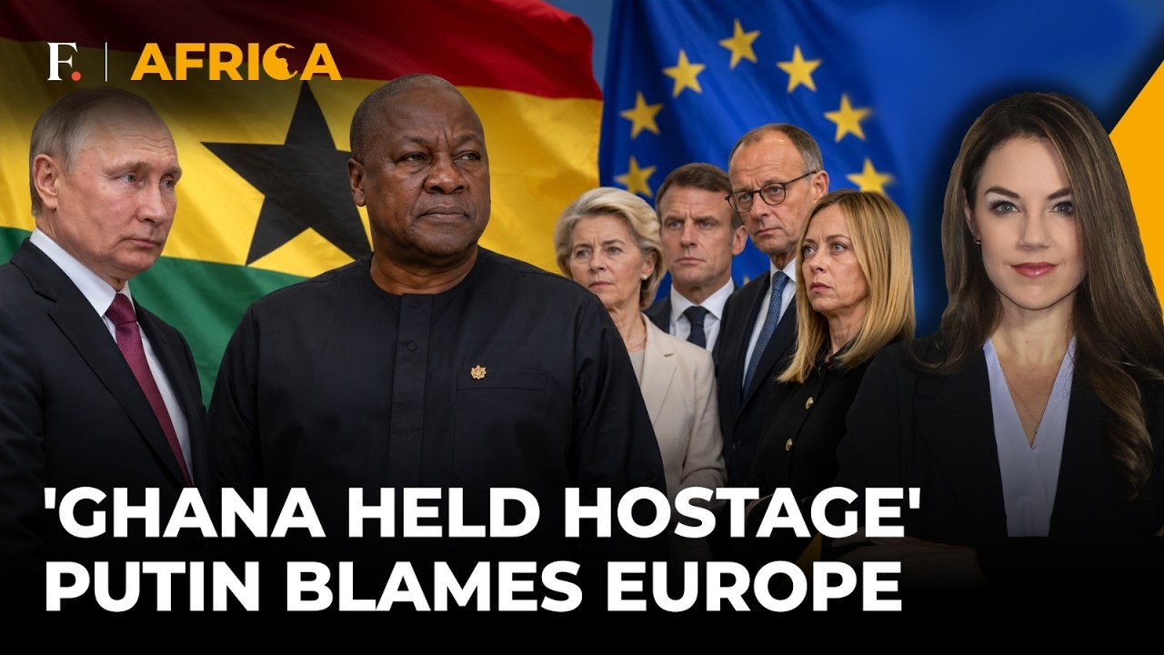 'West is Threatening Ghana': Putin's Russia Attacks Europe After EU's Criticism | Firstpost Africa