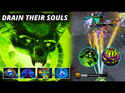 “Pugna Support with INSANE Lifedrain Saves! | Dota 2 Highlights” 💥