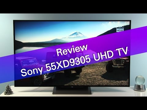 Sony 55DX9305 XD93 UHD HDR TV review