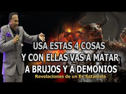 USA ESTAS 4 COSAS Y CON ELLAS VAS A MATAR A BRUJOS Y A DEMONIOS  - REVELACIONES DE UN EX SATANISTA