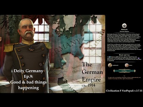 Civ 5 Vox Populi: Deity Germany - Ep.9: Good & bad things happening