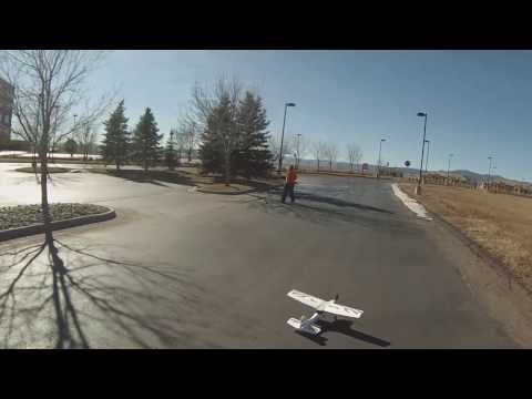 RC Plane Ares Gamma 370 First Flight