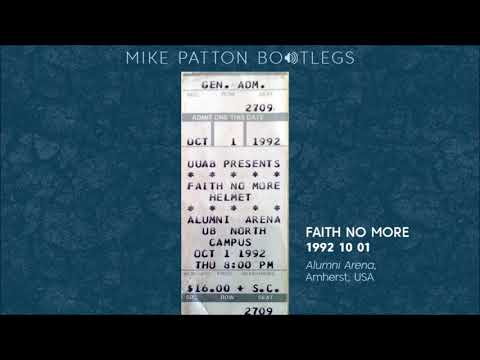 1992/10/01 Faith No More - Alumni Arena, Amherst, NY, USA