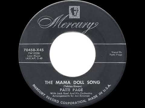 1954 HITS ARCHIVE: The Mama Doll Song - Patti Page