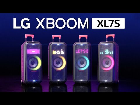 LG XBOOM XL7S Bluetooth Black