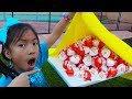Wendy Liam Pretend Play Learn To Share W Kinder Surprise Egg Toys