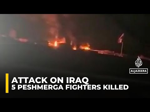 Attack in Iraq's Erbil province kills at least 5 Kurdish Peshmerga fighters, 19 injured