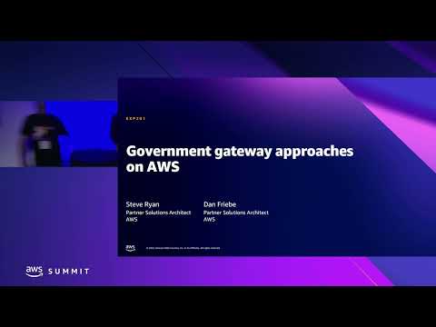 AWS Summit Canberra 2022 - Government gateway approaches on AWS