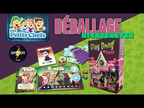 Le Jeu Ding Dong version Deluxe KickStarter (Déballage) | Les Petits Chefs