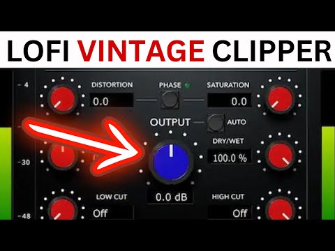LOFI VINTAGE CLIPPER - Distortion Saturation Plug-in AU VST AAX iOS Nembrini Audio