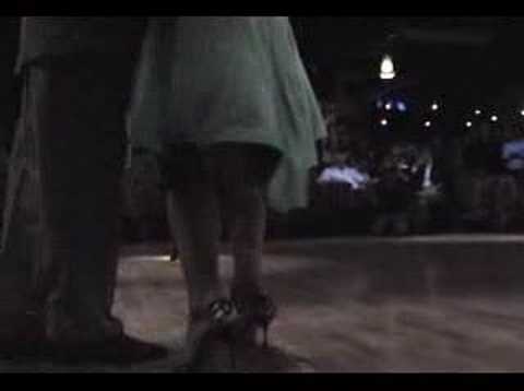  Abel Peralta  and  Liliana Godoy  are  dancing  to  the  tango  "  Son Cosas De Tango  "