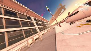 Drone Racing League - First Fly of 'Silent Airlines' Map