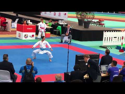 Karate1 Leipzig 2017 - Emiri Iwamoto - Suparinpei (semi-final)