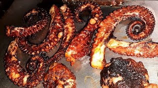 Pulpo a  la brasa