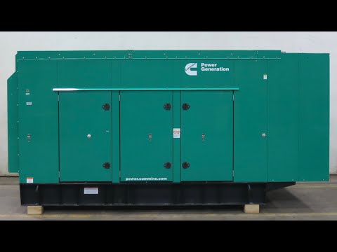 Cummins DQDAA QSL9-G7 Diesel Generator, 44 Hrs, EPA Tier 3, 250 kW CSDG # 4705