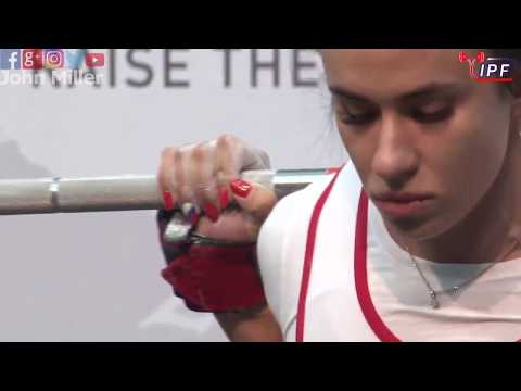 Angelina Elovikova - 5th Place 520kg Total - 72kg Class 2019 Womens IPF Classic Worlds