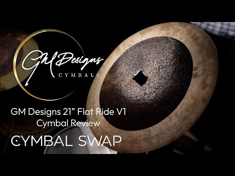21" GM Designs Cymbals Flat Ride V1 Cymbal Review