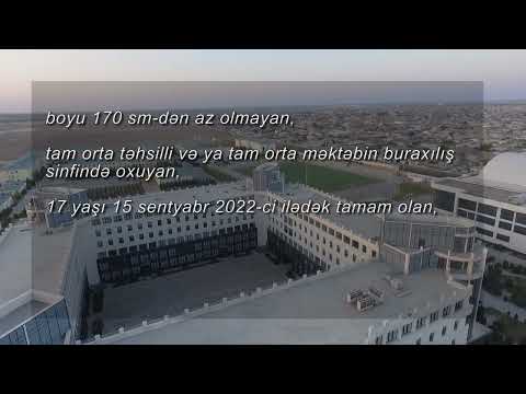 Fövqəladə Hallar Nazirliyinin Akademiyasına kursant qəbulu elan edilir