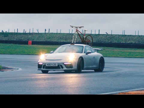 Porsche 911 GT3 - Drifting To The Mountain Bike Park!