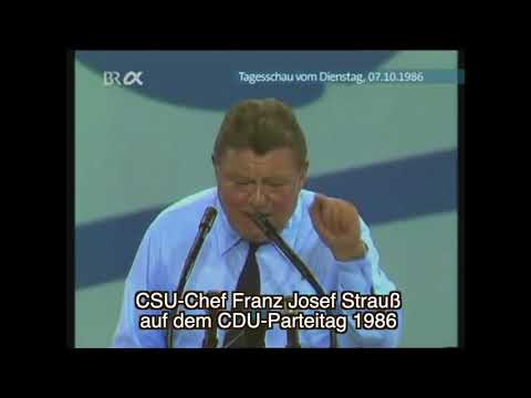 „Rot-grünes Narrenschiff Utopia“ – die prophetische Warnung von Franz Josef Strauss von 1986