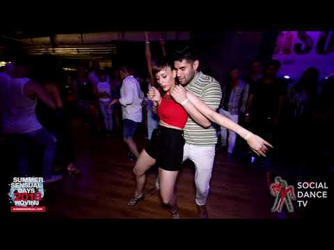Marco Espejo & Sara Panero - Bachata social dancing | Summer Sensual Days 2018