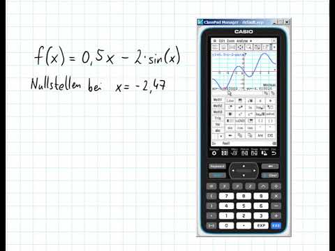 Eigenschaften von Funktionsgraphen mit Casio Classpad