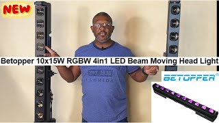 Betopper 10x15 Moving Head Light Review