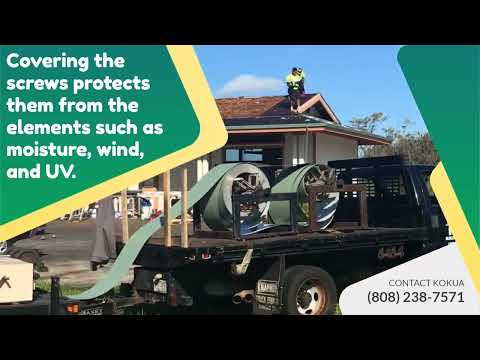 Standing Seam Roof System - Holualoa, Hawai'i