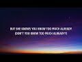 NICKI MINAJ BILLIE EILISH Are You Gone Already Lyrics