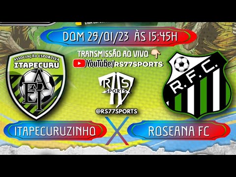 ROSEANA X ITAPECURUZINHO /  CAMPEONATO MUNICIPAL ITAPECURUENSE DE FUTEBOL