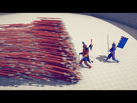 ARES & SHOGUN vs EVERY GOD - Totally Accurate Battle Simulator TABS