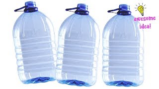 5 WONDERFUL WAYS FOR BIG PLASTIC BOTTLES IDEAS THAT YOU CAN MAKE AT HOME! Best Reuse Ideas