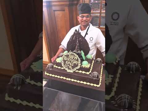Pratap Dash: This young man made a cake for someone who's just become 119 !