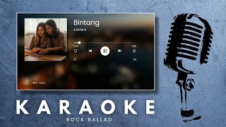 Download lagu Bintang - Anima | Karaoke Version | HQ Audio & Lyrics On Screen | No Vocal Backing Track mp3