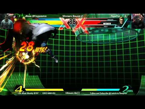 The Break #197 - UMvC3 W2 - JRosa #Frayjulance VS PapaPun