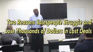 How a Car Salesman Loses Money on Deals - Car Sales Training
