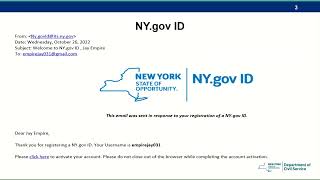 Creating a Personal Ny.gov ID