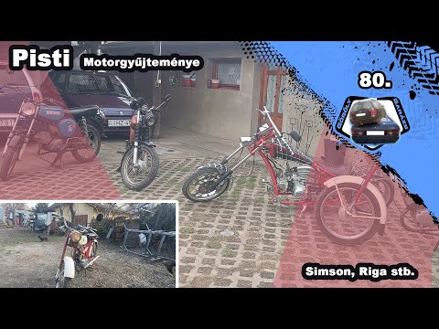 Garázs Videó 80.- Simson, Riga, motorbemutató