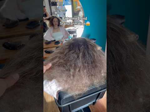 Haar-Transformation 😍 wie findet ihr den Look am Ende? #haartransformation