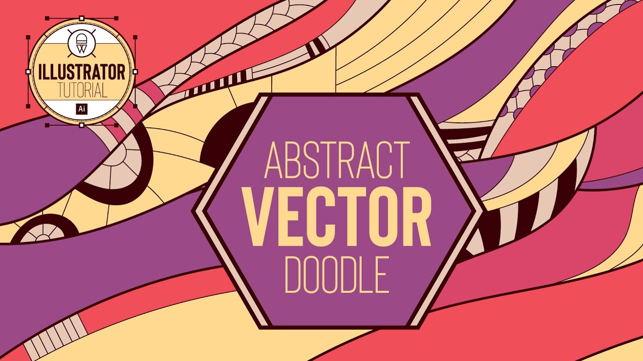 Abstract Vector Doodle - Adobe Illustrator Tutorial
