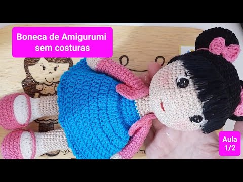 No-sew amigurumi doll - for beginners / lesson 1/2