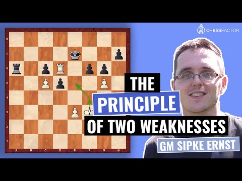 The Principle of Two Weaknesses in the Endgame | Endgame Strategy | Advanced Level | GM Sipke Ernst