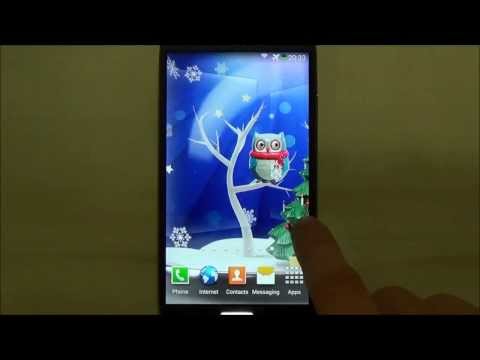 Snow Globe Live Wallpaper Video