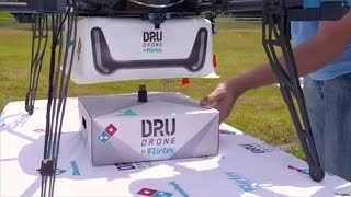 New Pizza Delivered By Drone In New Zealand