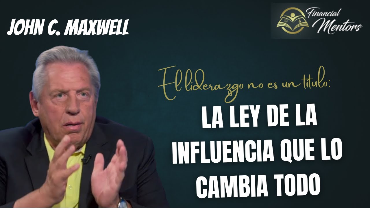 El liderazgo no es un título: la ley de la influencia que lo cambia todo.