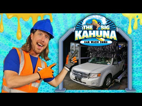 Car Wash Song for Kids | Washing the Car at the Carwash